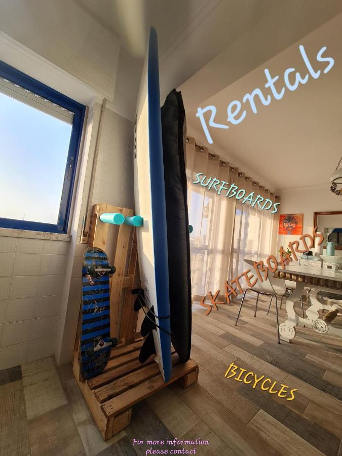 Апартаменты Sunset Surf House With Sea View Эрисейра Экстерьер фото